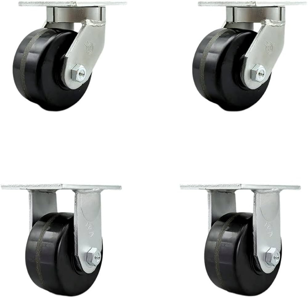 Picture of Global Industrial B1440367 Wesco 5In Caster Set